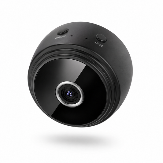 Buy the A9 Mini Wireless Security Camera in UAE. 1080P HD, night vision, motion detection, Wi-Fi, 150° wide angle & magnetic base.