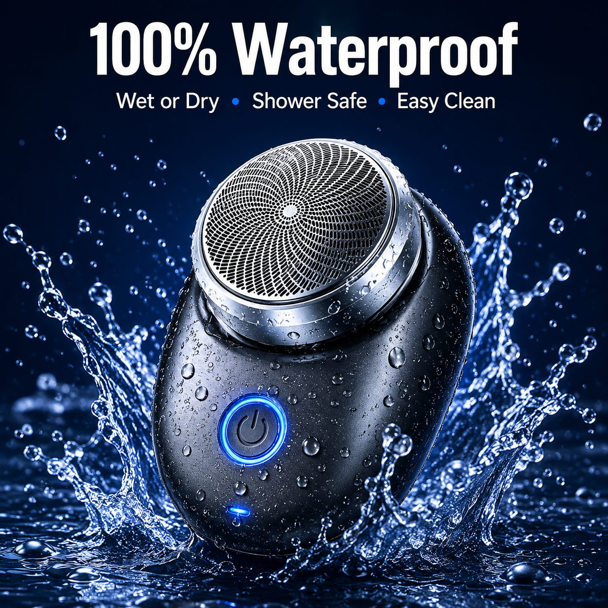 Electric Razor UAE — Waterproof Quick-Charge Shaver for Face, Neck & Body | Smooth Close Shave | Wet & Dry Use | Ergonomic Grip