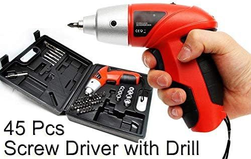 45Pcs Cordless Screwdriver|مفك براغي لاسلكي (45 قطعة)
