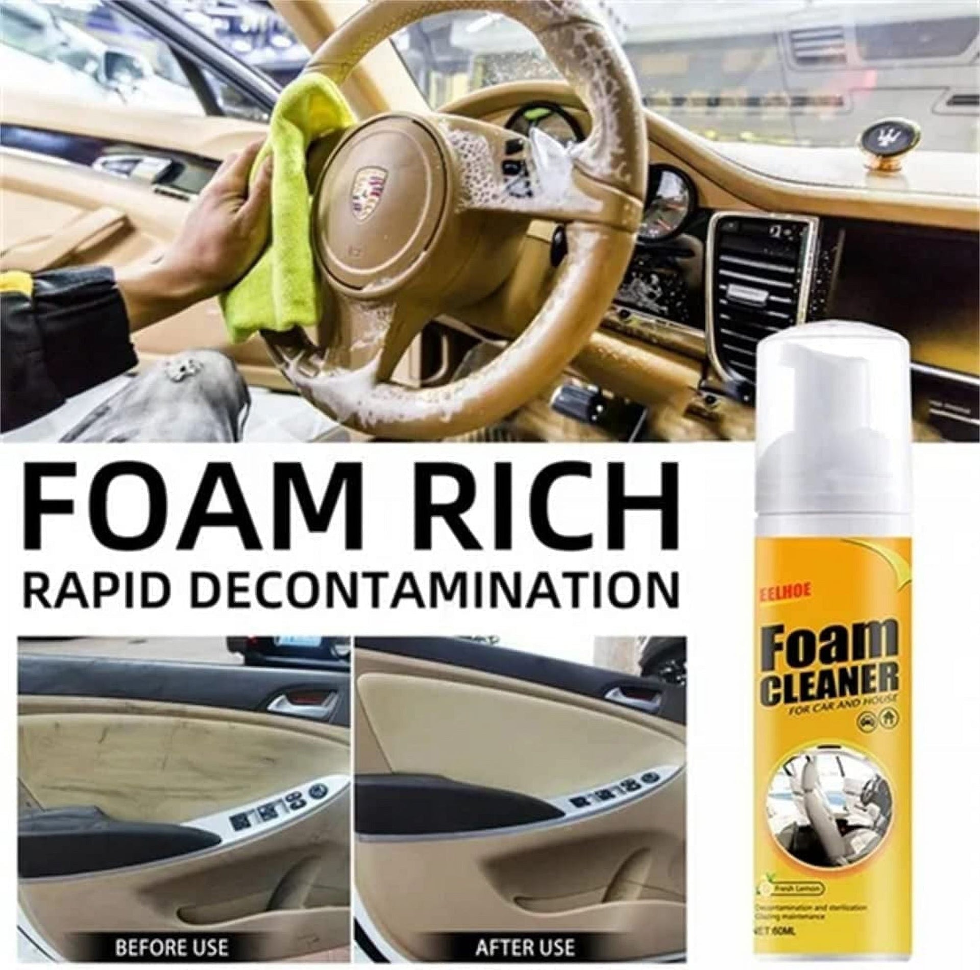 Car Magic Foam Cleanerمنظف الرغوة السحري للسيارات