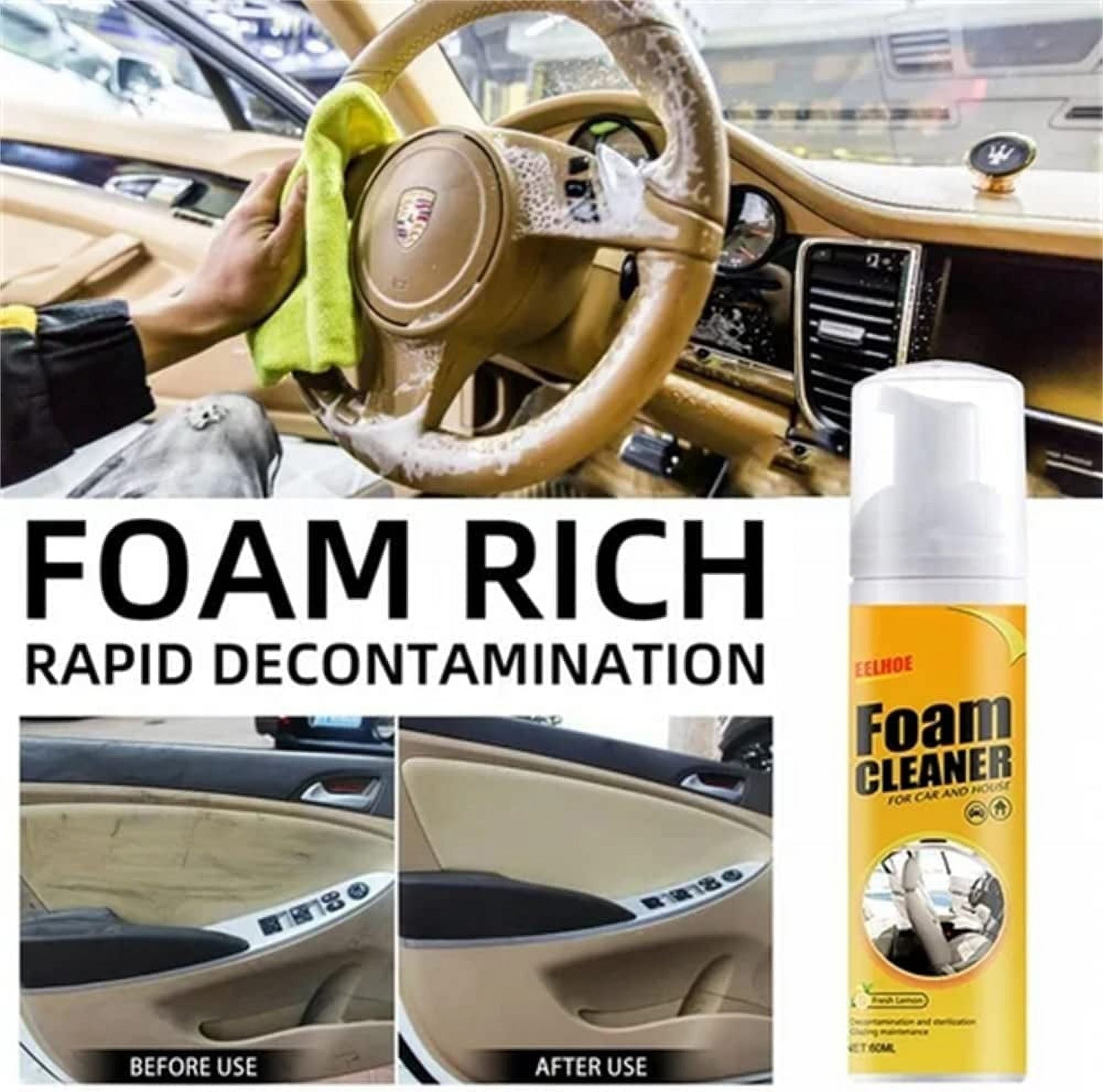 Car Magic Foam Cleanerمنظف الرغوة السحري للسيارات