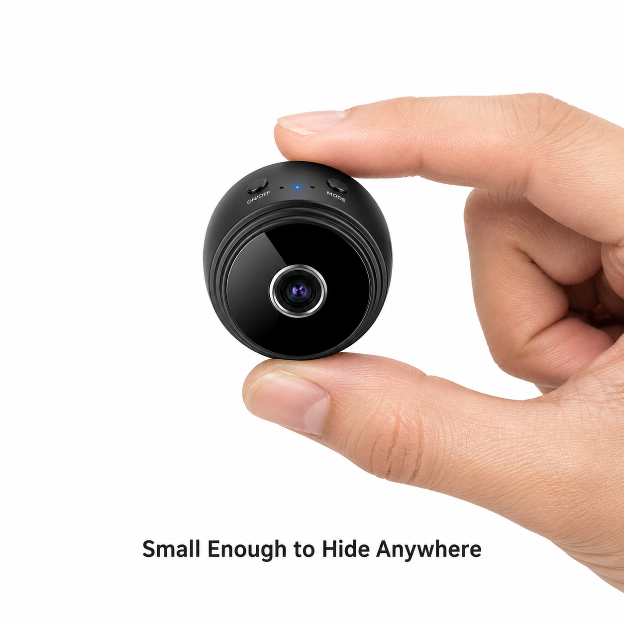 Buy the A9 Mini Wireless Security Camera in UAE. 1080P HD, night vision, motion detection, Wi-Fi, 150° wide angle & magnetic base.