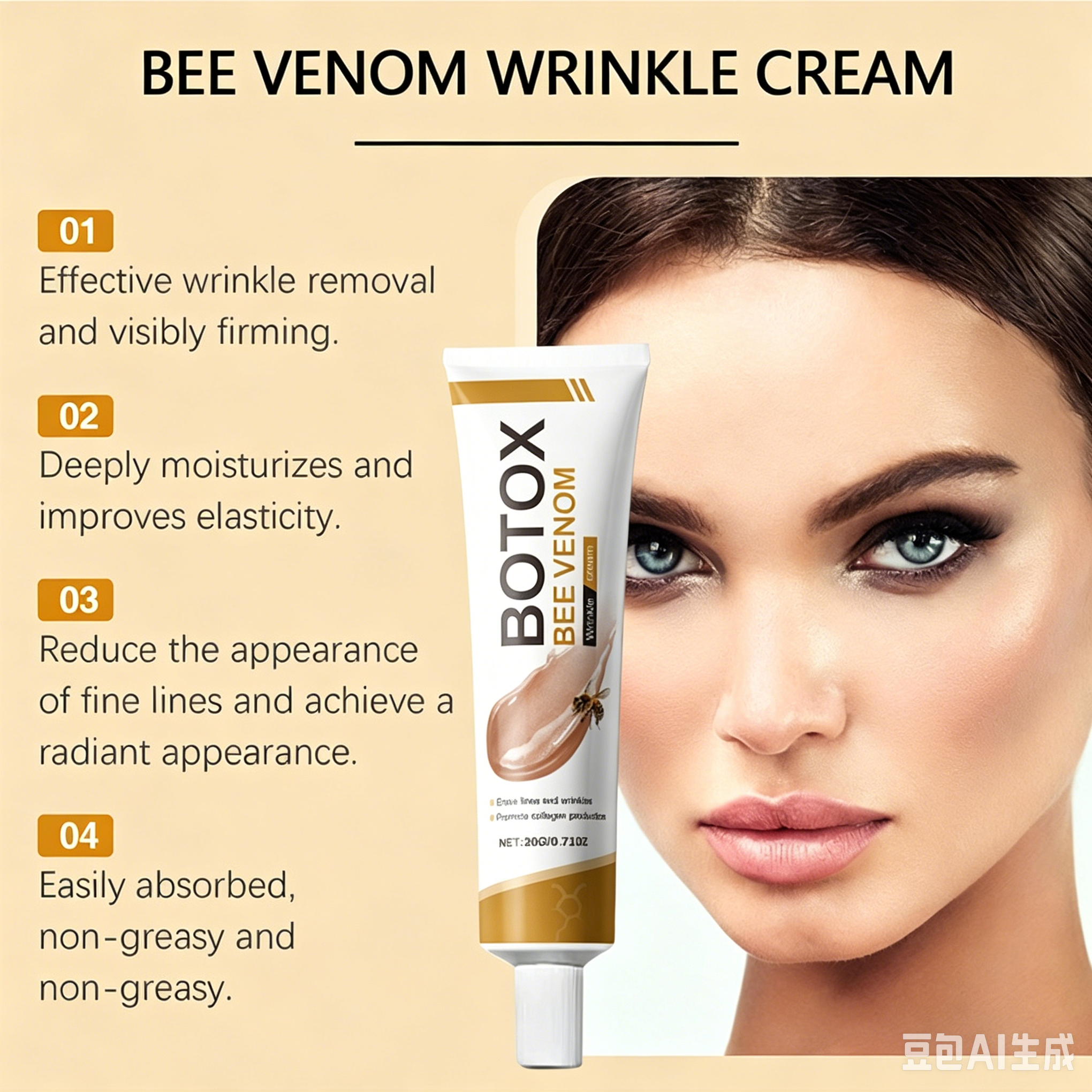 Botox Bee Venom Cream|كريم البوتوكس بسم النحل