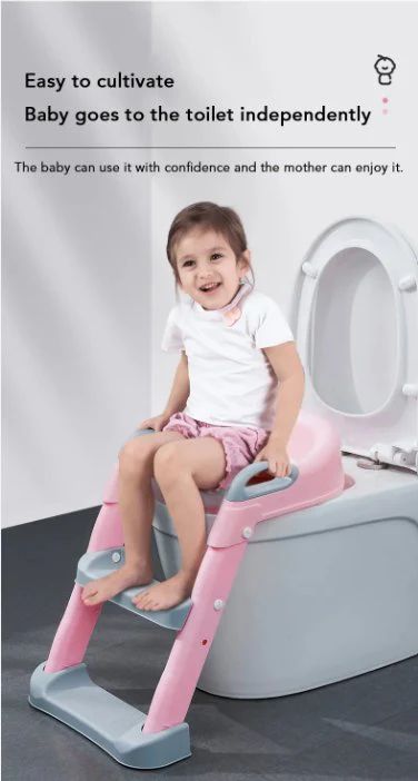 Adjustable Soft Toilet Ladderسلم مرحاض ناعم قابل للتعديل