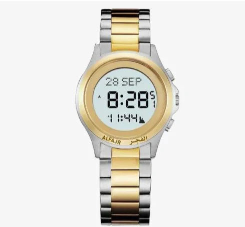 Al-Fajar Wrist Round Watchساعة الفجر اليدوية المستديرة