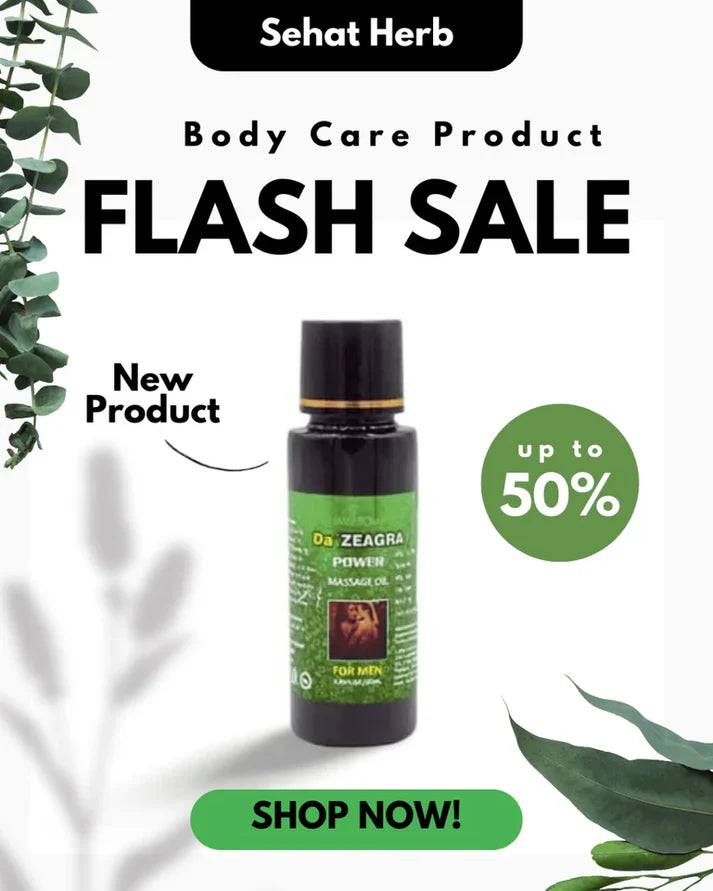 Da' ZEAGRA Power Massage Oil For Men|زيت التدليك المقوي "Da' ZEAGRA" للرجال